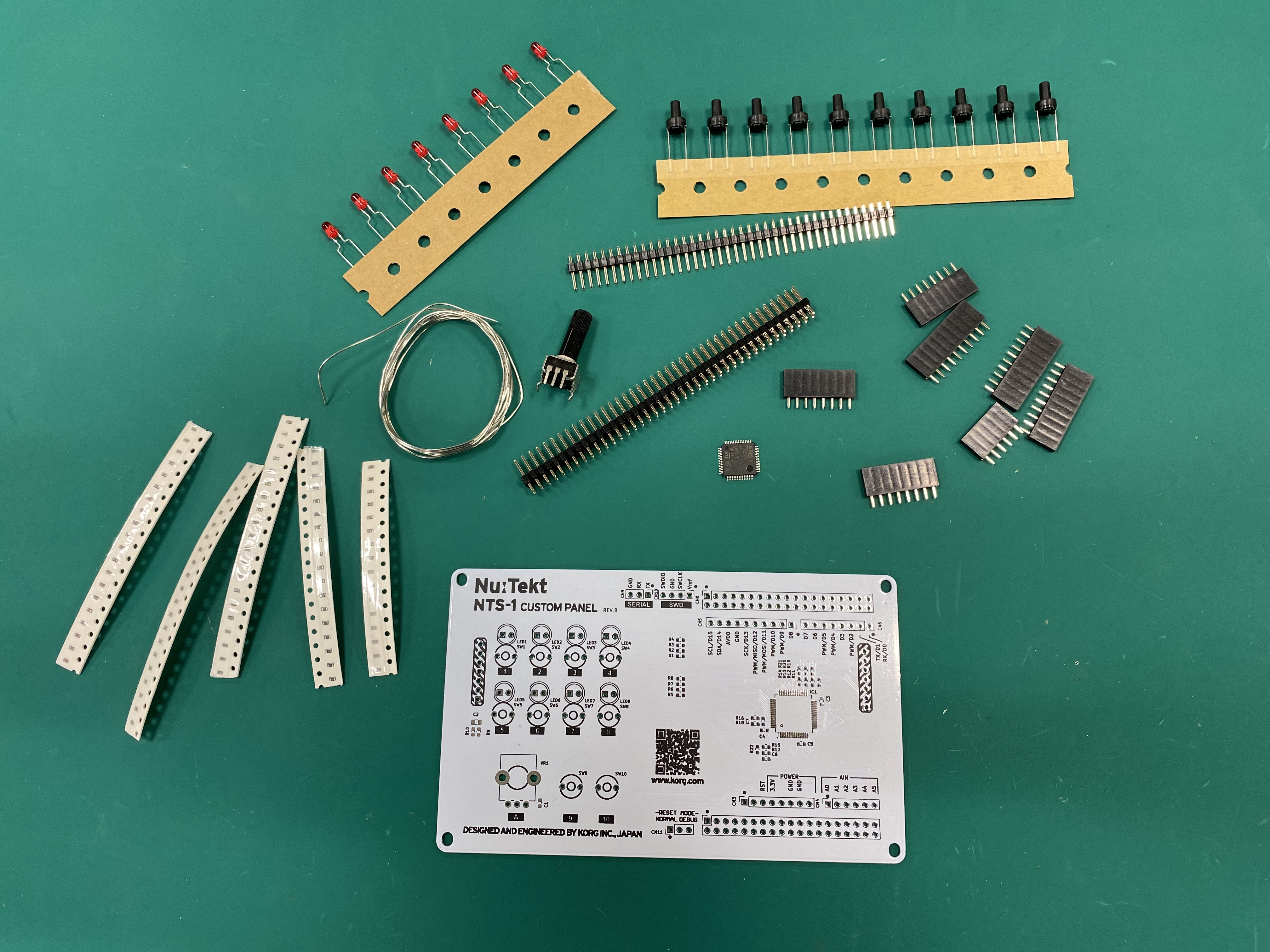 NTS-1 Custom Panel and Parts