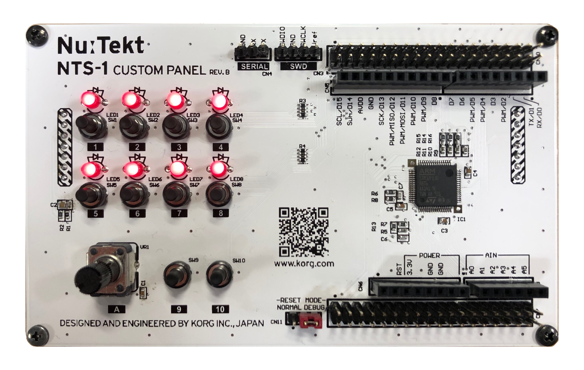 KORG Nu:Tekt NTS-1 digital KIT組立済シンセサイザー+steelon.com.au